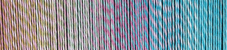 Schoppel-Wolle Zauberball Crazy Cotton č. 2367 Summer's Tale 100% Cotton (Fibre Greek origin)