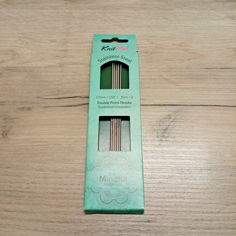 Ponožkové jehlice KnitPro Mindful Collection vel 3,75mm/15cm