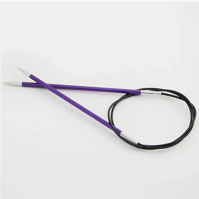 Pevné (fixní) kruhové jehlice KnitPro Zing vel. 3,75mm/100cm