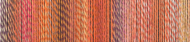 Schoppel-Wolle Zauberball Stärke 6 č. 2472 Orangerie 