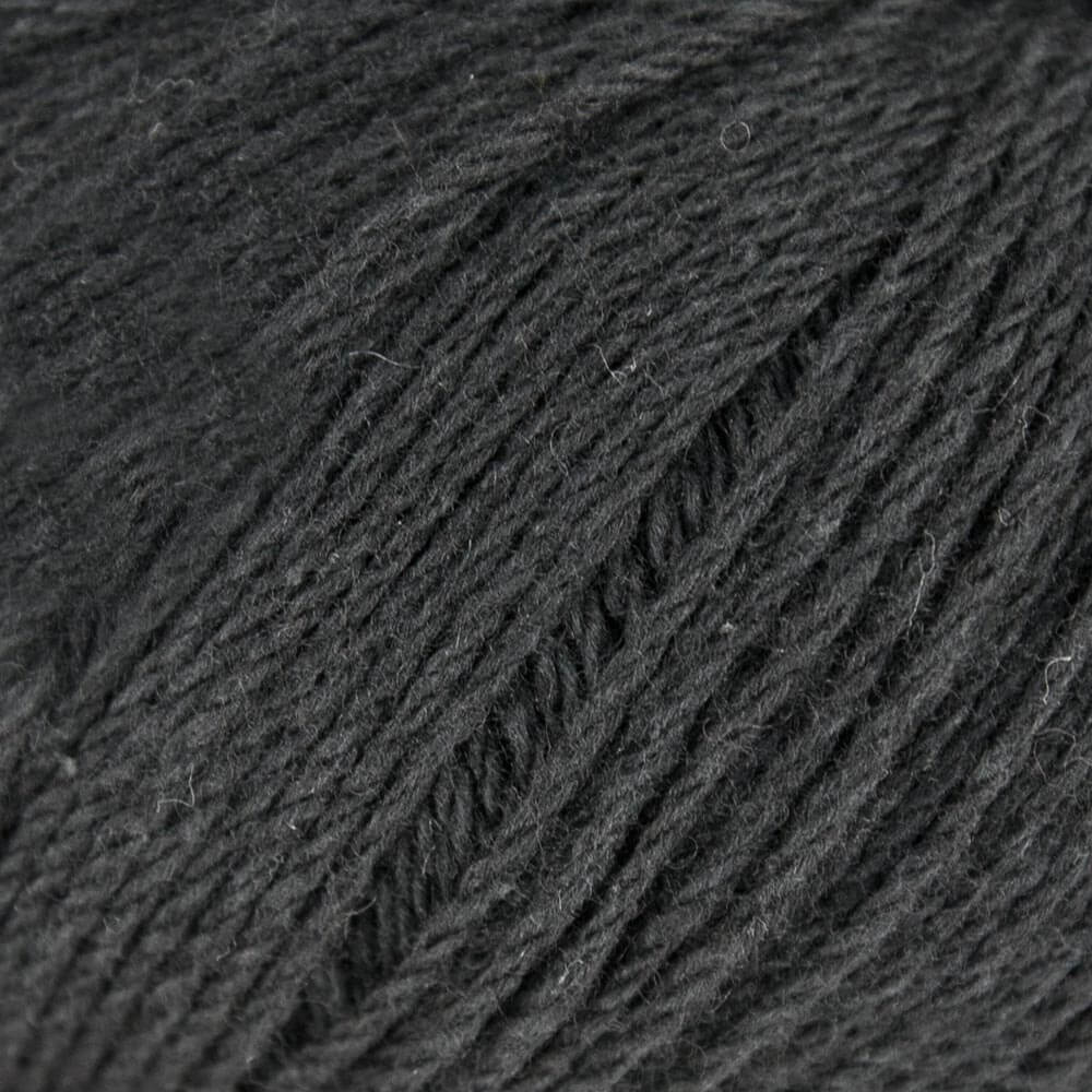 Rellana Garne Organic Merino Cotton č. 102 schwarz