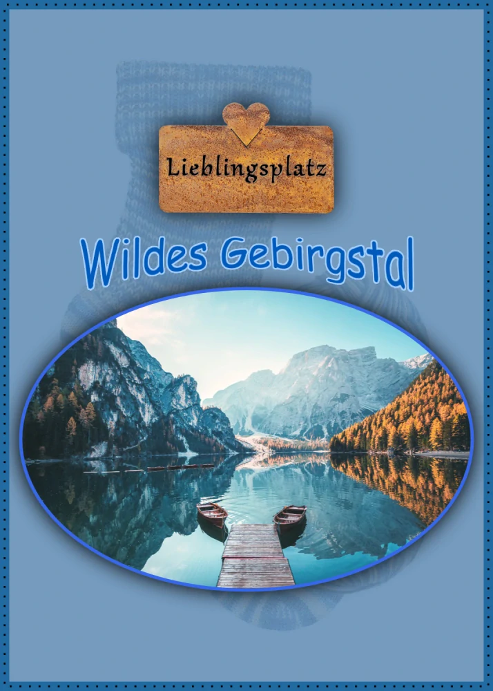 Opal Lieblingsplatz 4-nitka ponožková příze č. 11467 Wildes Gebirgstal 