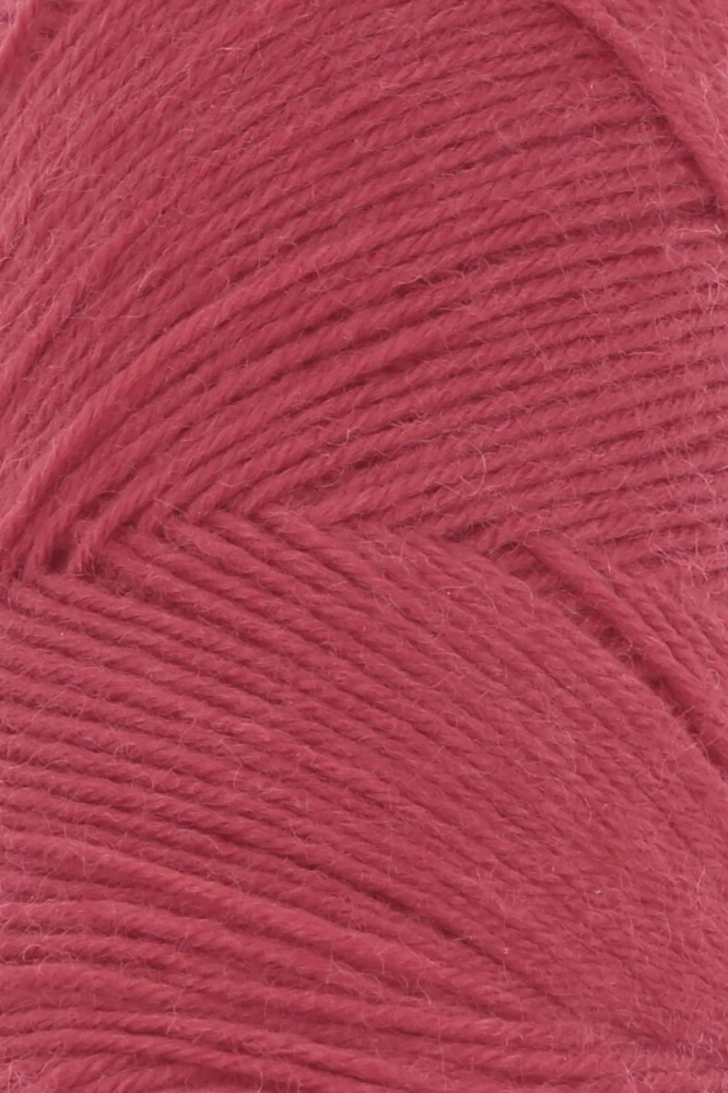 LANG YARNS Jawoll UNI 50g, č. 83.0060, 4-nitka, klasická červená
