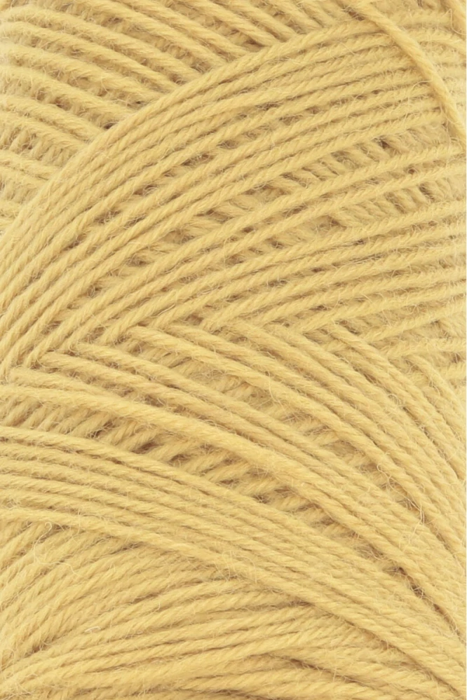 LANG YARNS Jawoll UNI 50g, č. 83.0250, 4-nitka, hořčicová