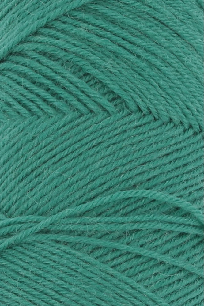 LANG YARNS Jawoll UNI 50g, č. 83.0273, 4-nitka, tm. zelená