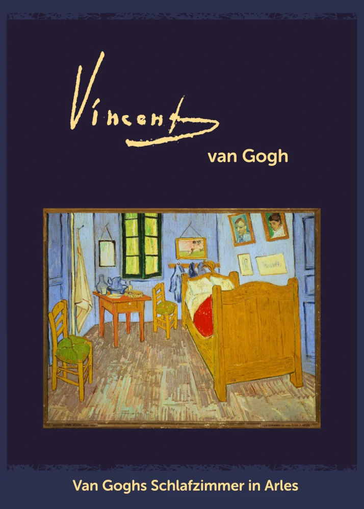 Opal Vincent van Gogh, ponožková příze 4-nitka č. 5430 Van Goghs Schlafzimmer in Arles