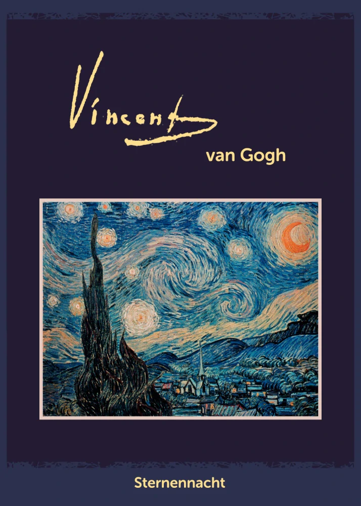 Opal Vincent van Gogh, ponožková příze 4-nitka č. 5435 Sternennacht 