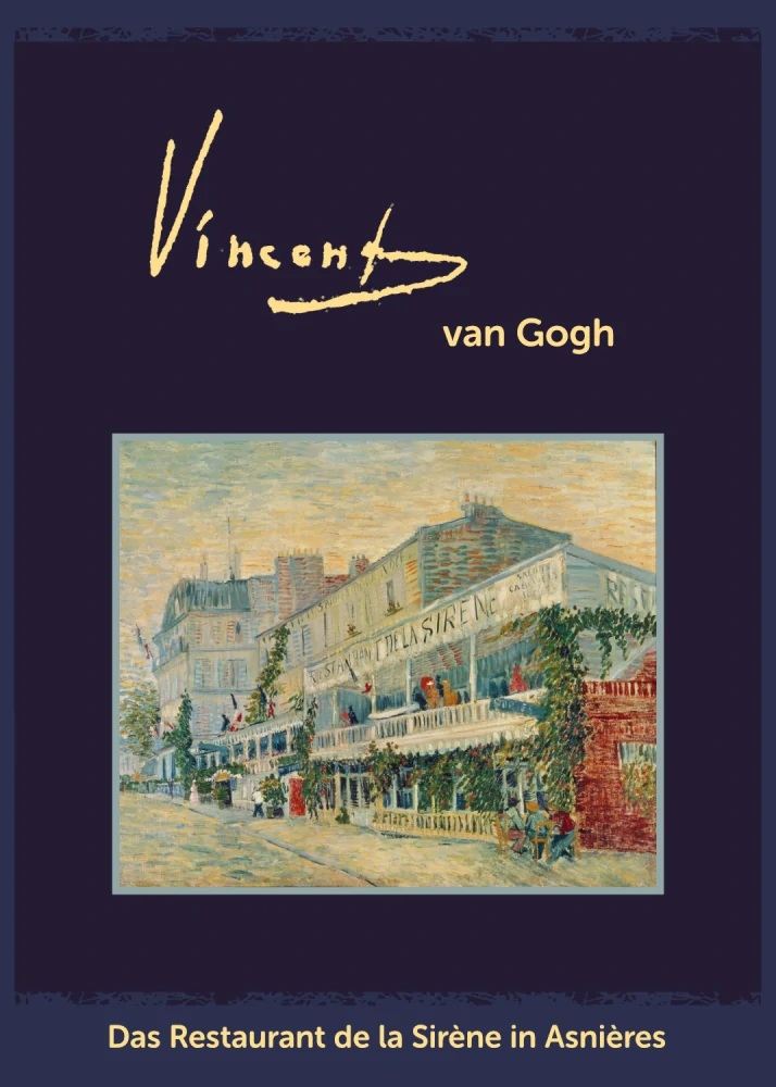 Opal Vincent van Gogh, ponožková příze 4-nitka č. 5437 Das Restaurant de la Sirène in Asnières 