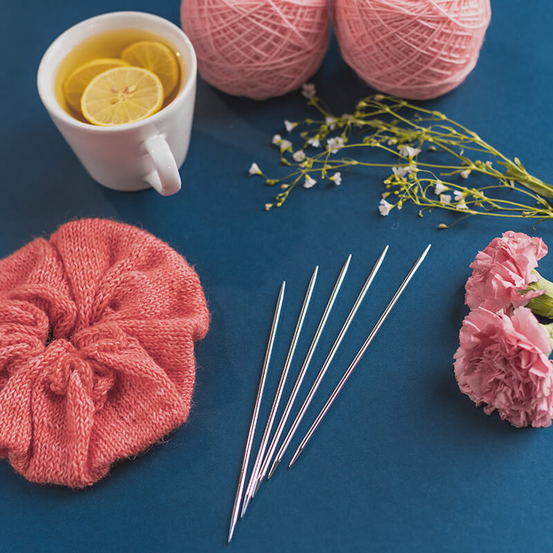 Ponožkové jehlice KnitPro Nova Metal vel. 3,25mm/15cm