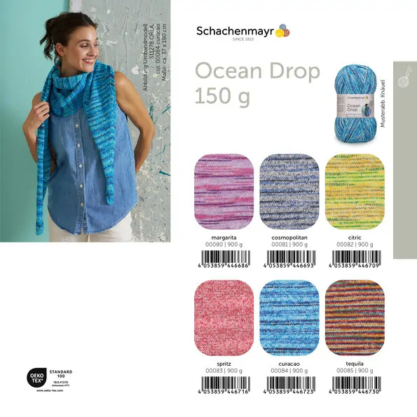 Schachenmayr Ocean Drop č. 0082 citric