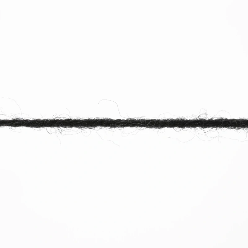 LANG YARNS Jawoll UNI 50g, č. 83.0004, 4-nitka, černá
