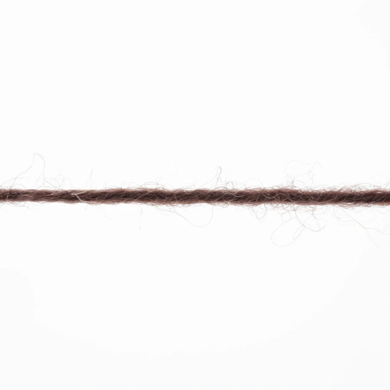 LANG YARNS Jawoll UNI 50g, č. 83.0168, 4-nitka, tm. hnědá