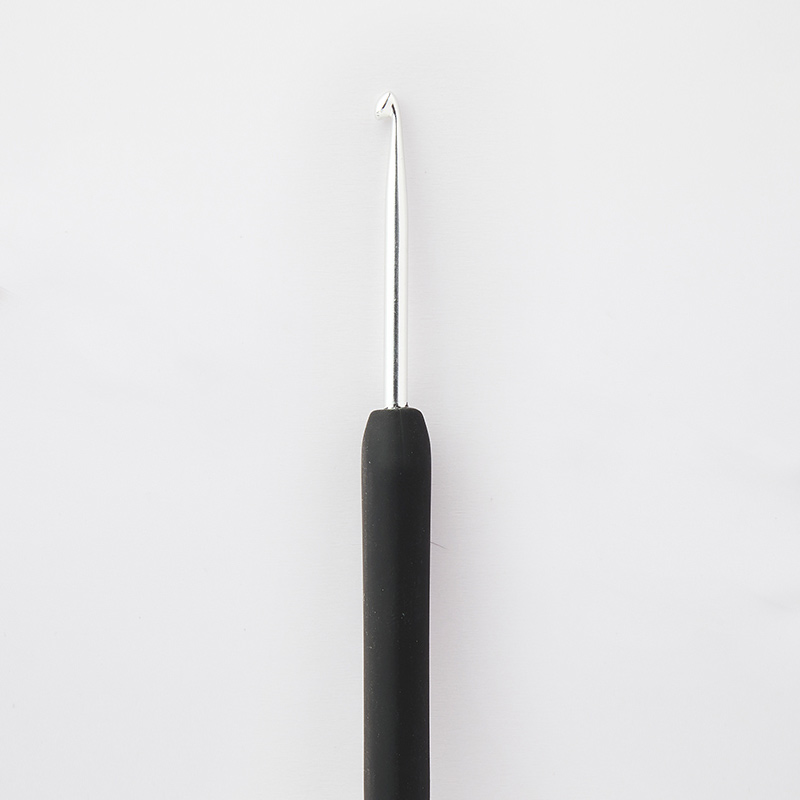 Háček na vlnu KnitPro steel, soft grip vel. 0,5mm