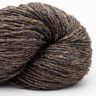BC GARN Tussah Tweed 50g / 250m, tussahové hedvábí, barva č. 011 brown-earth- mix